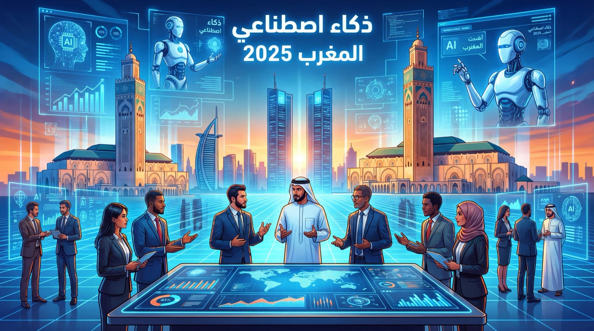 Adoption de l’intelligence artificielle par les entreprises au Maroc en 2025